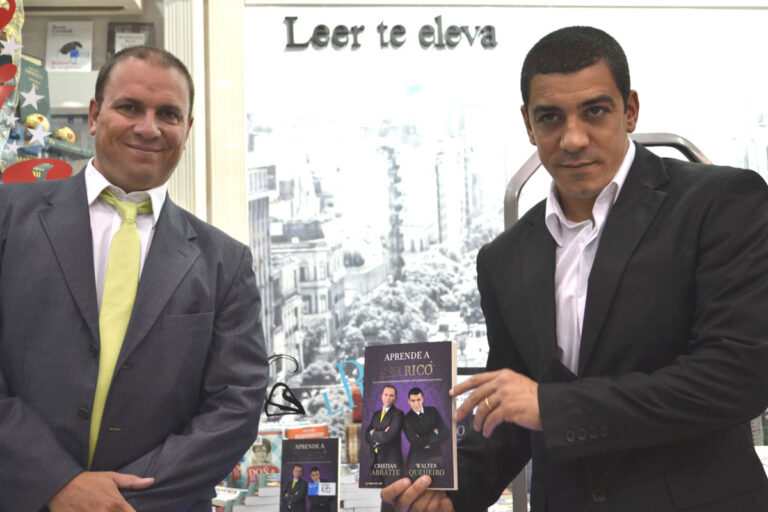 Cristian Abratte con Walter Queijeiro