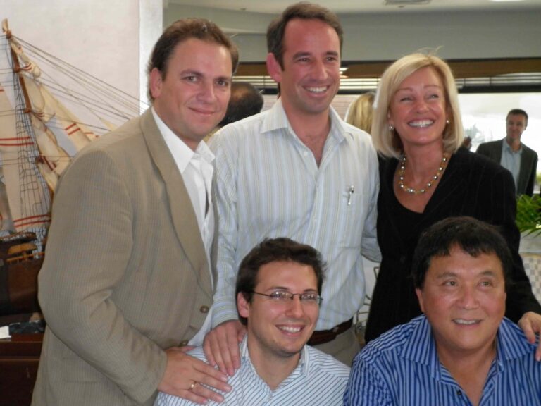 Cristian Abratte, Robert Kiyosaki, Kim Kiyosaki