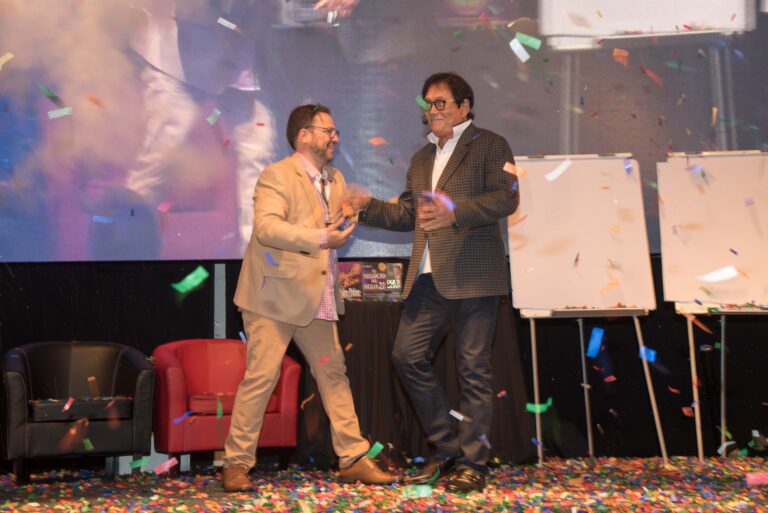 Robert Kiyosaki y Cristian Abratte Barcelona España