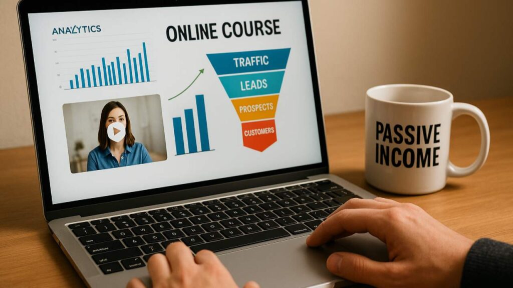 Ingresos pasivos con cursos automatizados