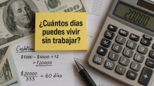 Tu “número de riqueza”: cuántos días puedes vivir sin trabajar (y cómo aumentarlo)